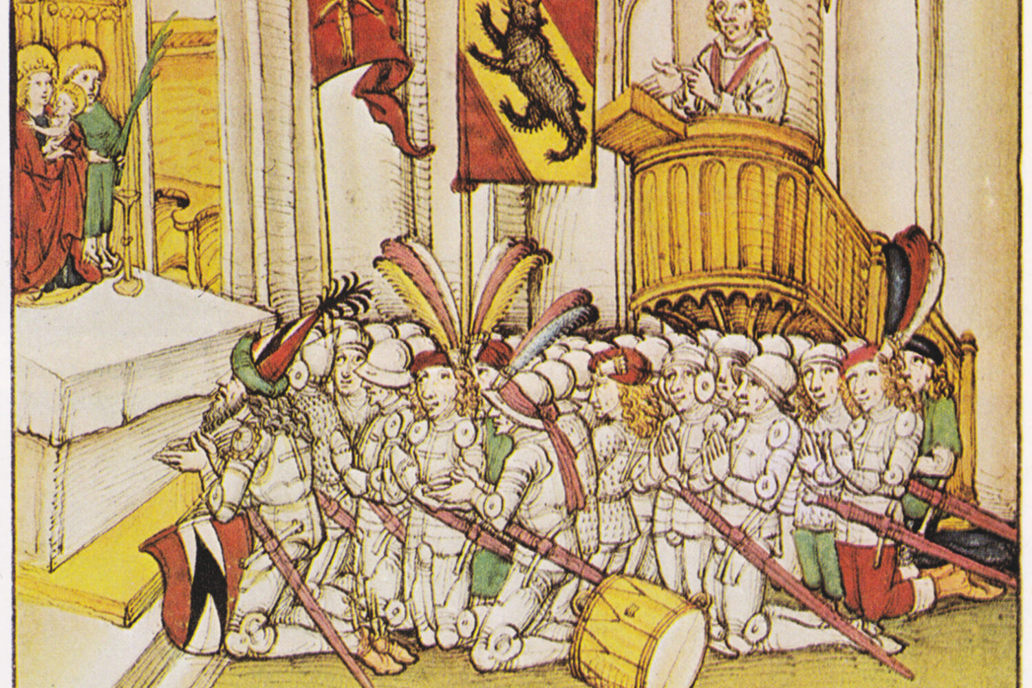Schilling, prayer for the bernese, battle of laupen