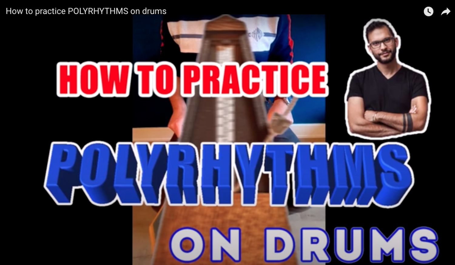 Poster for YT video