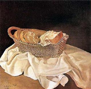 The basket of bread, Salvador Dalí 1926