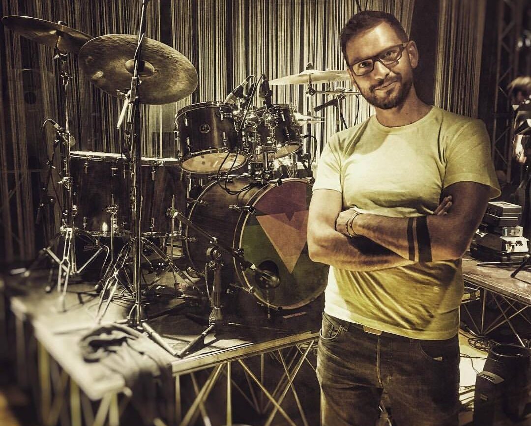 Moreno Maugliani drummer, musician and educator