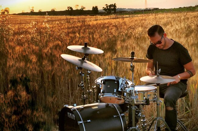 Moreno Maugliani drummer, musician and educator