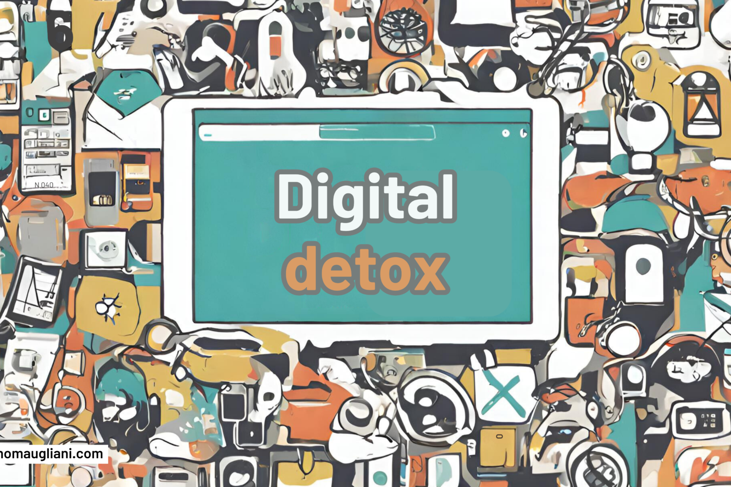 schermo con digital detox