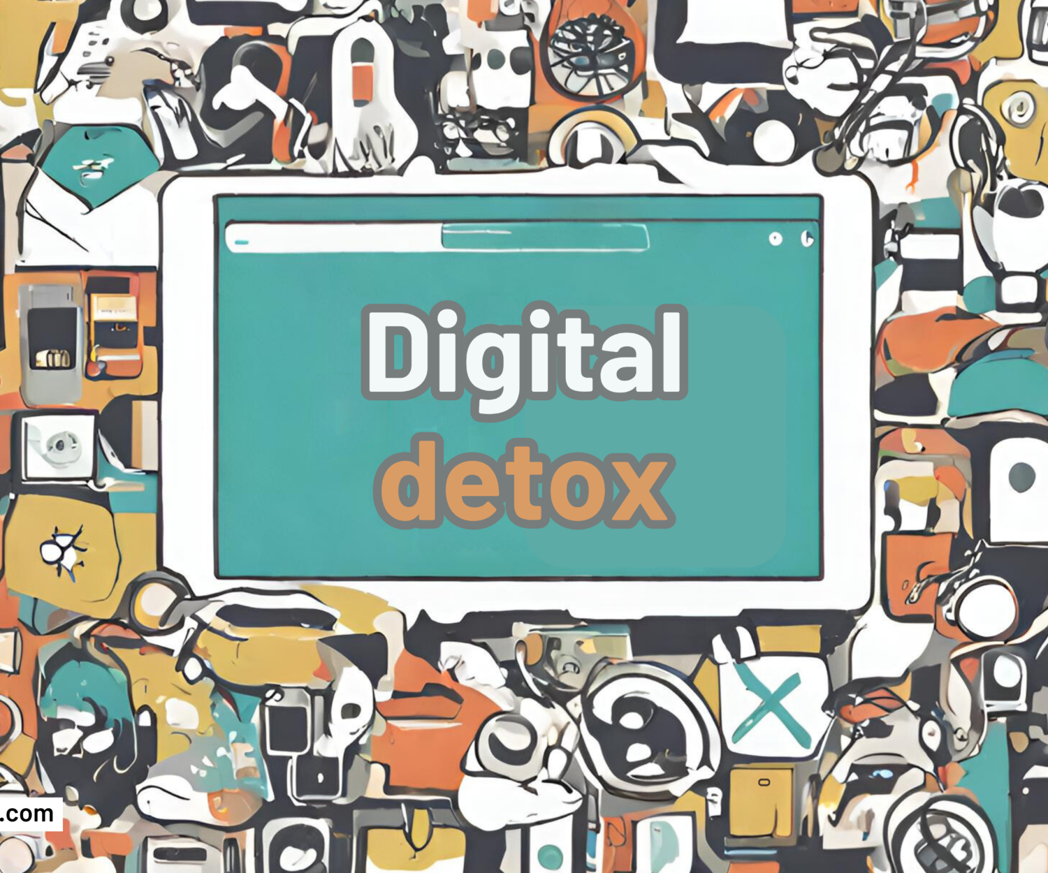 schermo con digital detox