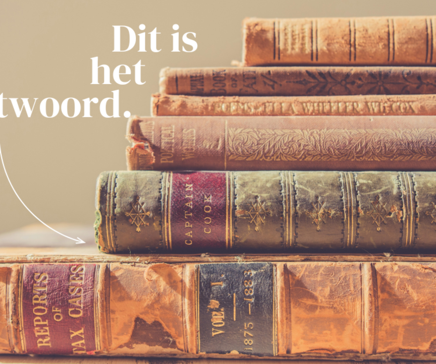 Oude boeken met wijsheid