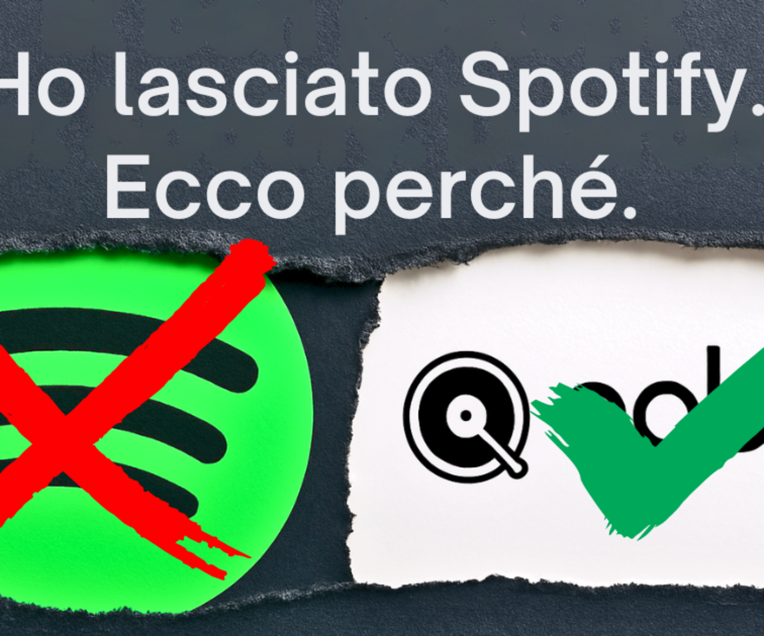 Passare da Spotify a Qobuz