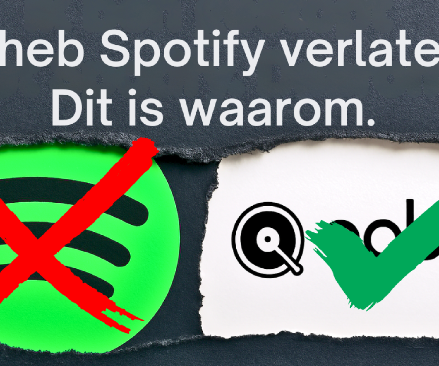 Spotify voor Qobuz verlaten