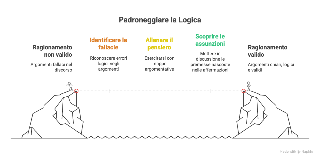 come padroneggiare la logica