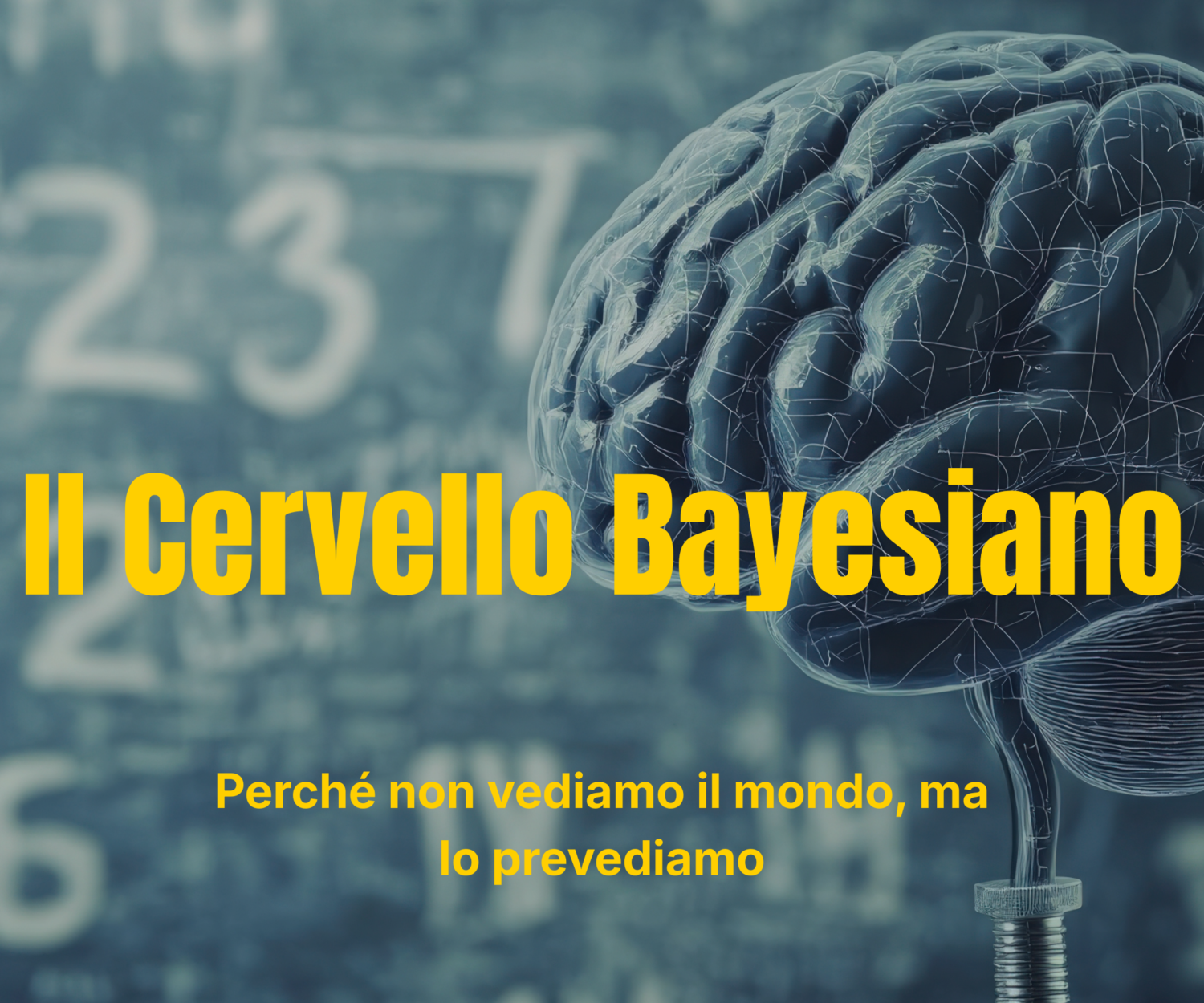 cervello di bayes con formule matematiche